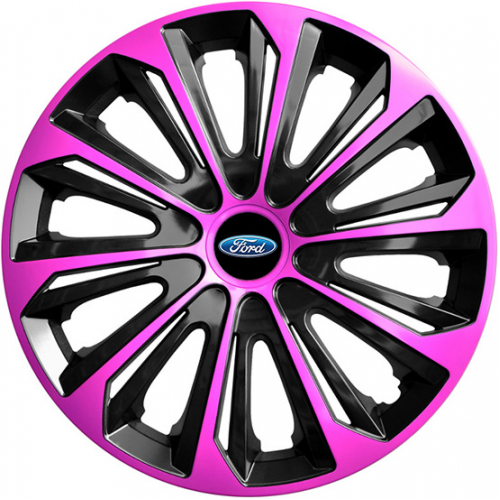 KRYTY KOLIES PRE FORD 16" STRONG pink/black 4ks